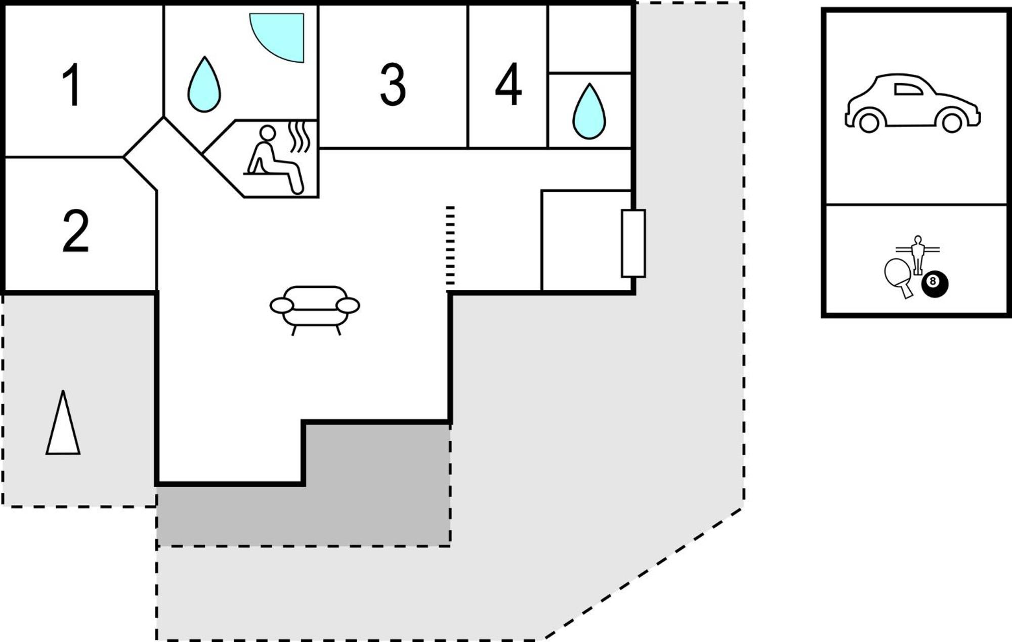 4 Bedroom Lovely Home In Blåvand Εξωτερικό φωτογραφία